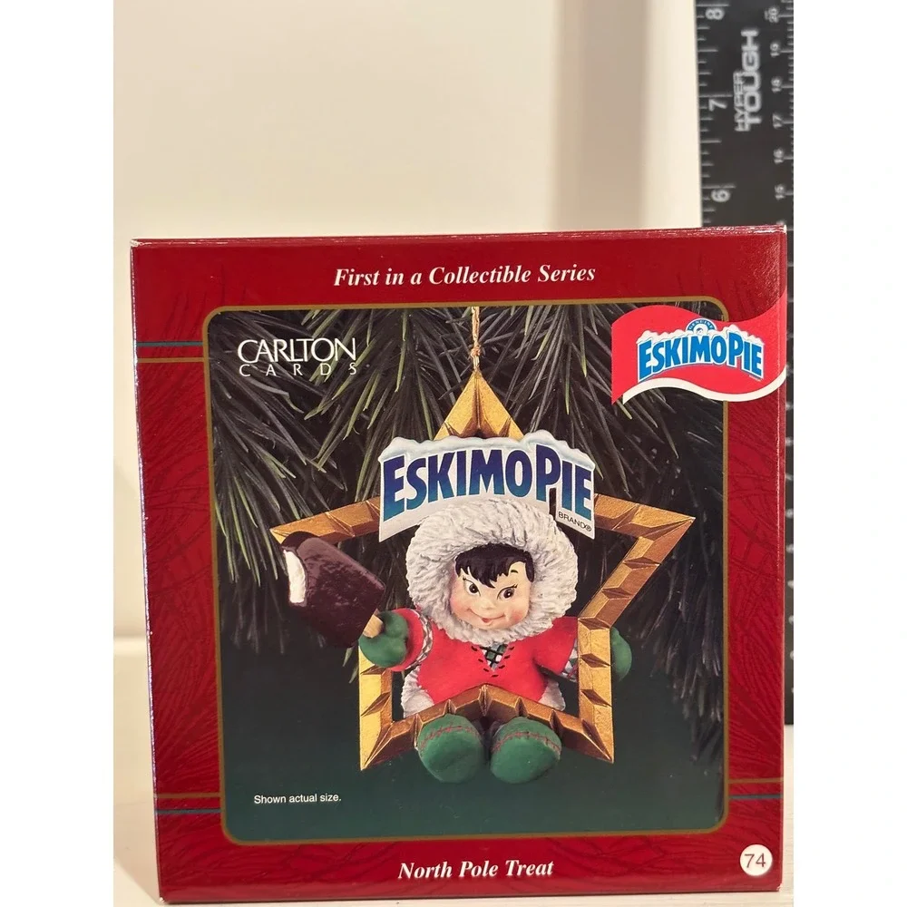 Carlton‎ Cards Eskimo Pie Ornament North Pole Treat First in Collectible Series